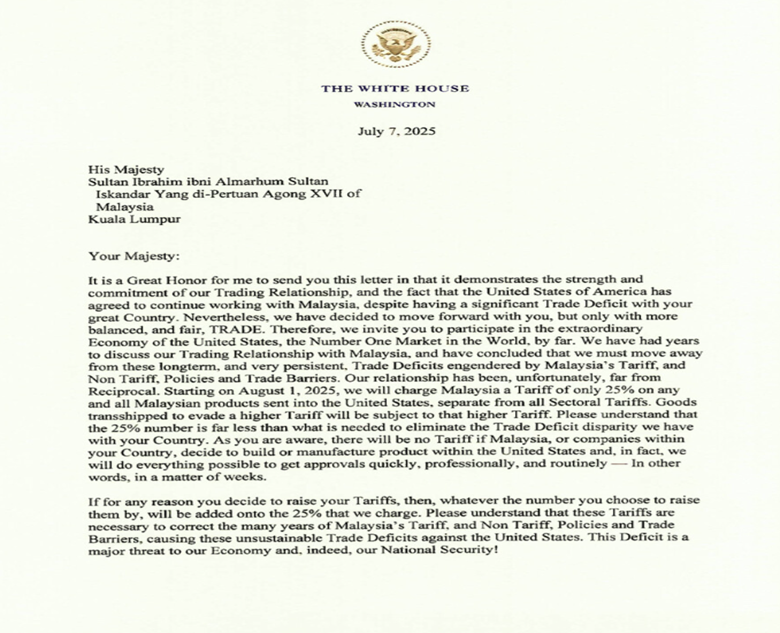 A letter from a politician
AI-generated content may be incorrect.